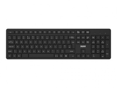 Port Technology : UK pack KEYBOARD + MOUSE MEDIUM WIRELESS