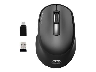 Port Technology : UK pack KEYBOARD + MOUSE MEDIUM WIRELESS