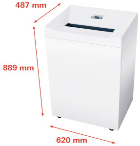HSM Aktenvernichter PURE 740, Partikelschnitt: 1,9 x 15 mm
