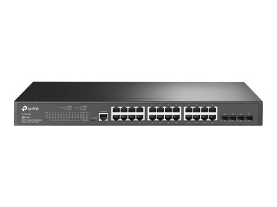 TP-Link : 24-PORT GIGABIT L2 SWITCH MANAGED avec 4 GIGABIT SFP SLOTS