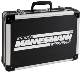 BRÜDER MANNESMANN Malette à outils, 160 pièces, coffre alu
