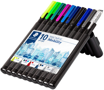 STAEDTLER Kit d'écriture triplus multi set Mobility, 10 pcs