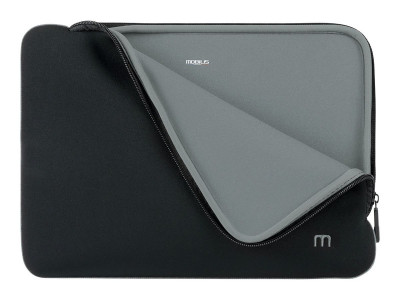 Mobilis : SLEEVE SKIN 12.5-14IN BICOLOR BLACK OUTSIDE et GREY INSIDE