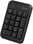 LogiLink Pavé numérique Bluetooth V5.1, plastique, noir LogiLink Pavé numérique Bluetooth V5.1, plastique, noir
