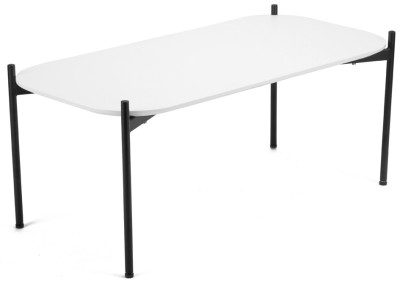 PAPERFLOW Beistelltisch MEET, (B)500 x (T)500 mm, schwarz