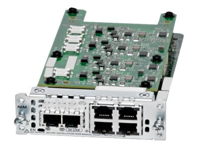 Cisco : 2-PORT FXS pour XS-E/DID et 4-PORT FXO NETWORK interface module