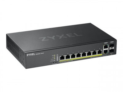 Zyxel : GS2220-10HP 8 PORT GB L2 POE+ SWITCH