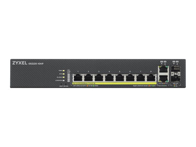 Zyxel : GS2220-10HP 8 PORT GB L2 POE+ SWITCH