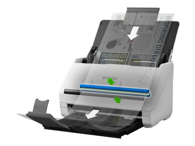 Epson WorkForce DS-530II Scanner de documents Recto-verso A4 et A3 plié recomposé