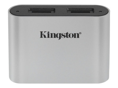 Kingston : MICROSDHC/SDXC UHS-IICARDREADER USB3.2 GEN1 WORKFLOW DUAL-SLOT