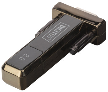 DIGITUS Adaptateur série USB 2.0, câble USB-A incl.