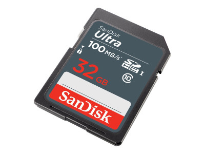 SANDISK : SANDISK ULTRA 32GB SDHC memory card 100MB/S