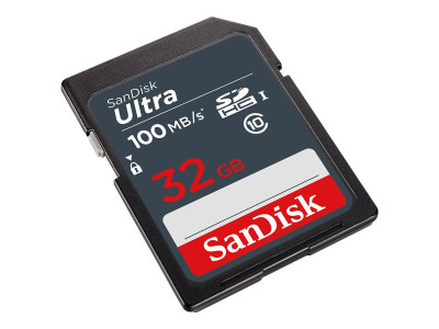 SANDISK : SANDISK ULTRA 32GB SDHC memory card 100MB/S