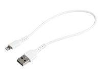 Startech : 30CM USB vers LIGHTNING cable APPLE MFI CERTIFIED - WHITE Startech : 30CM USB vers LIGHTNING cable APPLE MFI CERTIFIED - WHITE