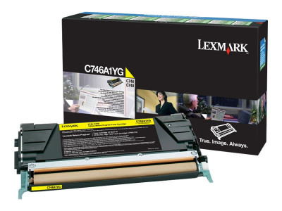 Lexmark toner LRP Jaune pour C746/748