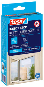 tesa Moustiquaire STANDARD fenêtre, 1,00 m x 1,00 m