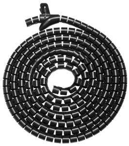 DIGITUS Gaine de câbles flexible avec outil d'enfilage, 5 m