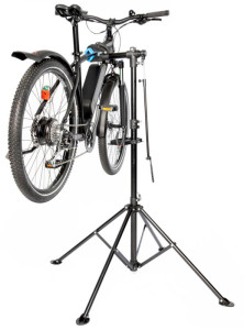 FISCHER Pied d'atelier vélo Premium, charge max. : 35 kg