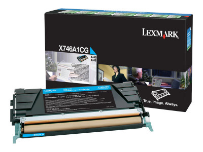 Lexmark : TONER LRP CYAN pour X746/748