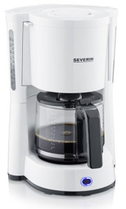 SEVERIN Cafetière électrique KA 4816 TYPE, 1.000 watt, blanc