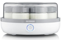 SEVERIN Yaourtière JG 3518, blanc/acier inoxydable