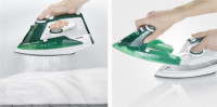 SEVERIN Fer à repasser à vapeur BA 3261, blanc/vert SEVERIN Fer à repasser à vapeur BA 3261, blanc/vert