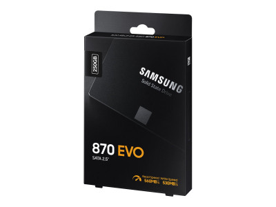 Samsung : SSD 870 EVO 2.5IN 250GB SATA 6 GB/S V-NAND MLC