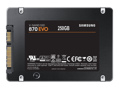 Samsung : SSD 870 EVO 2.5IN 250GB SATA 6 GB/S V-NAND MLC