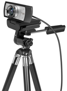 LogiLink Konferenz HD-USB-Webcam mit Dual-Mikrofon, 120 Grad