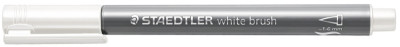 STAEDTLER Pinselstift metallic brush, weiß