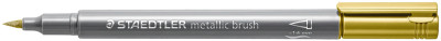 STAEDTLER Pinselstift metallic brush, weiß