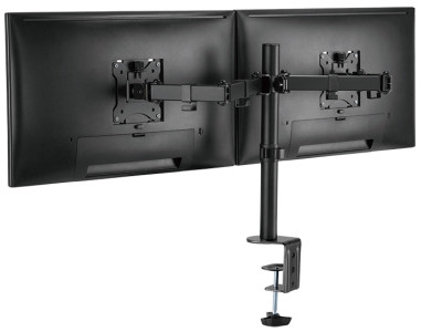 LogiLink Bras support pour 2 écrans TFT/LCD, longueur: 390mm