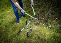 BRÜDER MANNESMANN Set de cisailles de jardinage, 3 pièces