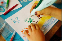 Coffret créatif WESTCOTT Magic Pen avec stylo aérographe