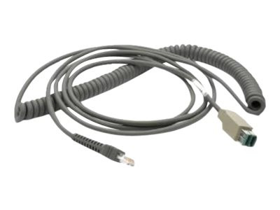 Zebra : CABLE SHIELDED USB POWER PLUS 15FT W/TTL CURRENT LIMIT PROTECT