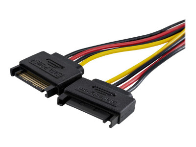 Startech : DUAL SATA TO LP4 POWER cable ADAPTER - PVC JACKET - 18 AWG