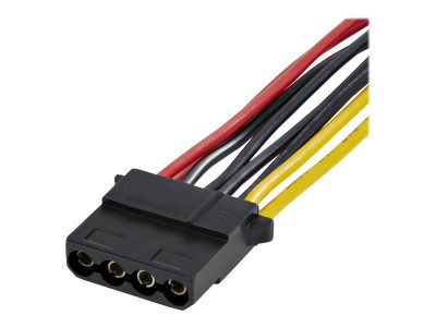 Startech : DUAL SATA TO LP4 POWER cable ADAPTER - PVC JACKET - 18 AWG