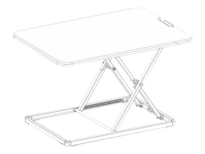 Neomounts by Newstar NS-WS050BLACK poste de travail assis/debout