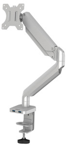Fellowes Bras porte-écran simple Platinum Series Argent