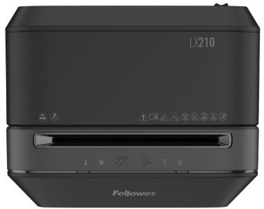 Destructeur de documents Fellowes Powershred LX210, noir