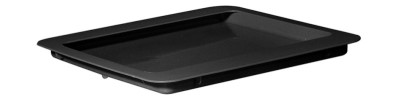 plast team Couvercle AVEDORE, pour poubelle de 15 L, noir