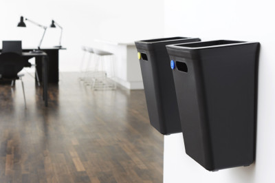 plast team Casier pour poubelle AVEDORE, noir