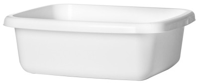 plast team Bassine, 10 litres, blanc