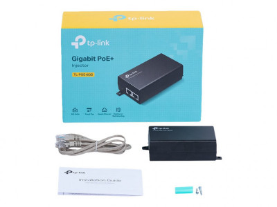 TP-Link : POE+ INJECTOR ADAPTER802.3AT/AF SUPPLIES UP TO 30 W