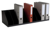 PAPERFLOW Trieur à cases fixes, 13 cases, noir