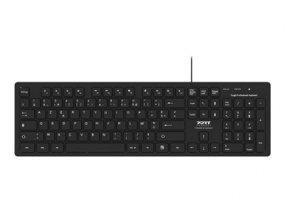 Port Technology : FR OFFICE KEYBOARD TOUGH WIRED - fr