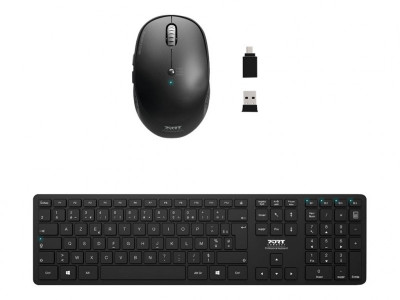 Port Technology : FR pack KEYBOARD+MOUSE OFFICE PRO BLUETOOTH - fr