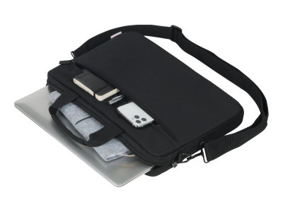 Dicota : BASE XX LAPTOP SLIM CASE 10-12.5IN BLACK