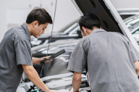 Lampe torche d'atelier LED ANSMANN WL230B, gris/noir