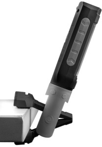 ANSMANN LED-Werkstatt-Stableuchte WL230B, grau/schwarz